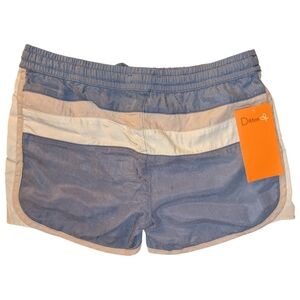 RARE Dittos Doux Vintage Style Designer Retro Shorts 'Patricia Boardshort Slate'